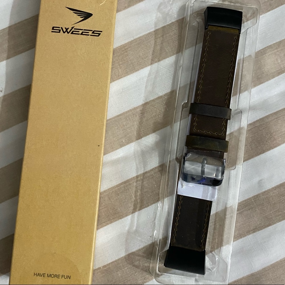 Fitbit charge 3 & SE genuine leather band